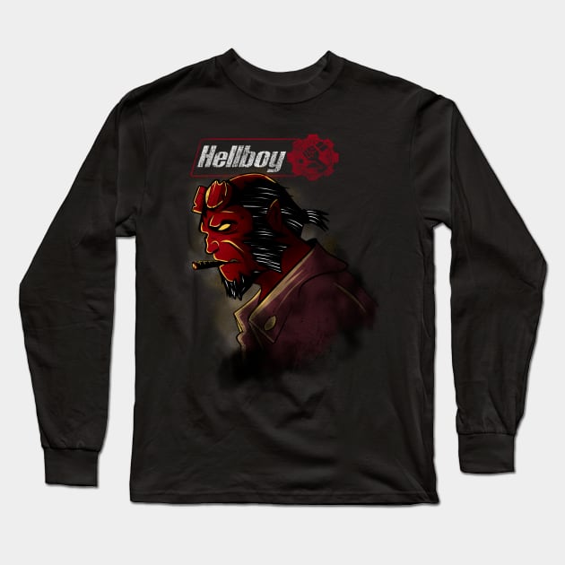 Demonboy Long Sleeve T-Shirt by GeryArts